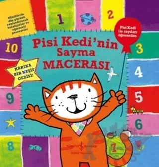 Pisi Kedi’nin Sayma Macerası – Lara Jones – İş Bankası Kültür Yayınları kitap kapağı