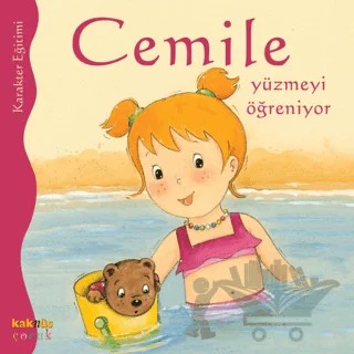 Cemile Yüzmeyi Öğreniyor – Aline de Petigny – Kaknüs Yayınları kitap kapağı