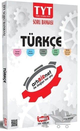 2022 TYT Türkçe Soru Bankası – Eray Koçak – Anadolu Okul Yayınları kitap kapağı