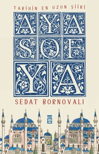 Ayasofya (Fleksi Kapak) – Sedat Bornovalı – Timaş Tarih kitap kapağı