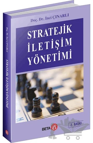 Stratejik İletişim Yönetimi – İnci Çınarlı – Beta Yayınevi kitap kapağı