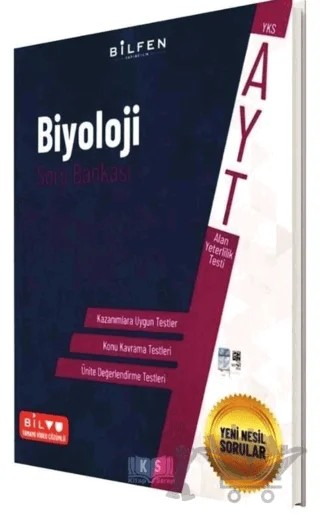 AYT Biyoloji Soru Bankası – Kolektif – Bilfen Yayıncılık kitap kapağı
