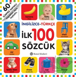 İngilizce - Türkçe İlk 100 Sözcük – Kolektif – Remzi Kitabevi kitap kapağı