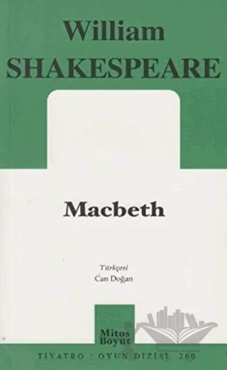 Macbeth – William Shakespeare – Mitos Boyut Yayınları kitap kapağı