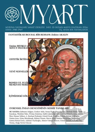 MYART: Myrina Yayınları Sanat Dergisi Sayı 10 – Myrina Yayınları kitap kapağı