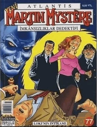 Yeni Martin Mystere Sayı: 77 Loki’nin İntikamı – Lal Kitap kitap kapağı