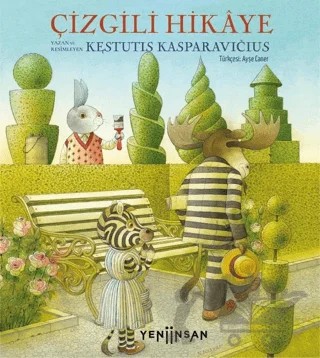 Çizgili Hikaye – Kestutis Kasparavicius – Yeni İnsan Yayınevi kitap kapağı
