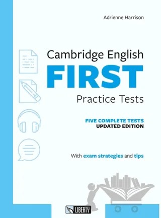 Cambridge English First Practice Tests – Adrienne Harrison – Liberty kitap kapağı