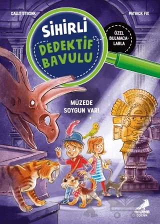 Sihirli Dedektif Bavulu 5 - Müzede Soygun Var! – Cally Stronk – Erdem Çocuk kitap kapağı
