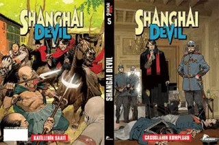 Shanghai Devil: Casusların Komplosu – Gianfranco Manfredi – Çizgi Düşler Yayınevi kitap kapağı