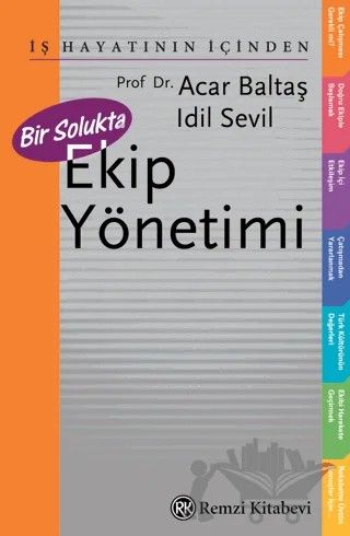 Bir Solukta Ekip Yönetimi – Acar Baltaş – Remzi Kitabevi kitap kapağı
