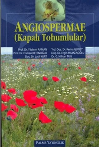 Angiospermae - Kapalı Tohumlular – Yıldırım Akman – Palme Yayıncılık kitap kapağı
