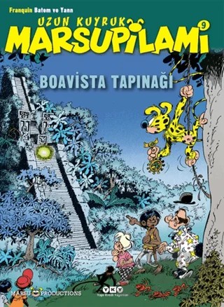 Uzun Kuyruk Marsupilami 9: Boavista Tapınağı – Franquin Batem – Yapı Kredi Yayınları kitap kapağı