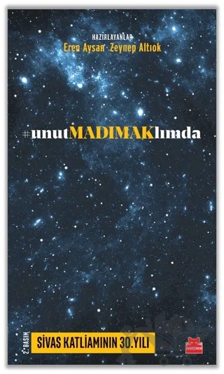 25 Yıllık Ağıt - Unutmadımaklımda – Eren Aysan, Zeynep Altıok – Kırmızı Kedi Yayınevi kitap kapağı
