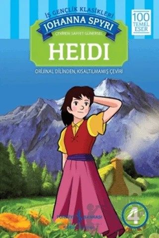 Heidi – Johanna Spyri – İş Bankası Kültür Yayınları kitap kapağı