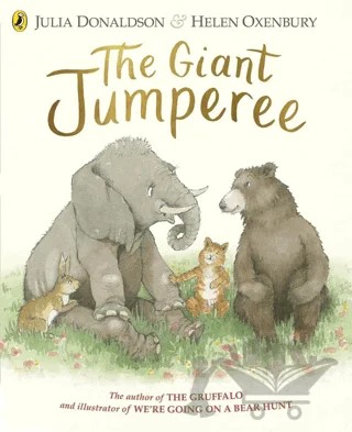 The Giant Jumperee – Julia Donaldson – Puffin Books kitap kapağı