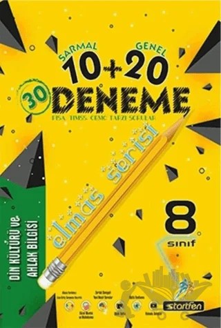 8. Sınıf Din Kültürü ve Ahlak Bilgisi Elmas Serisi 30 Deneme – Kolektif – Startfen Yayınları kitap kapağı