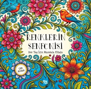 Renklerin Senfonisi - Her Yaş için Mandala – Kolektif – Bilgi Park kitap kapağı