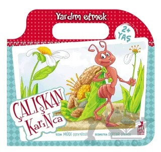 Çalışkan Karınca - Yardım Etmek – Müge Çiçekyüzlü – Ren Çocuk kitap kapağı