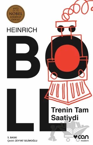 Trenin Tam Saatiydi – Heinrich Böll – Can Yayınları kitap kapağı