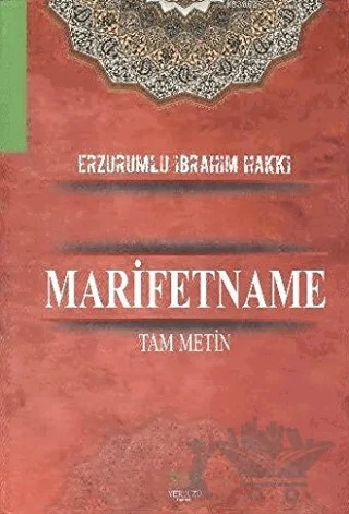 Marifetname (Şamua) – Erzurumlu İbrahim Hakkı Hazretleri – Yeryüzü Yayıncılık kitap kapağı