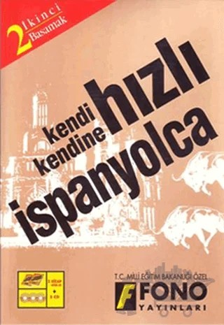 Hızlı İspanyolca 2. Basamak (2 kitap + 3 CD) – Kolektif – Fono Yayınları kitap kapağı