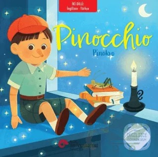 Pinocchio - Pinokyo (İngilizce - Türkçe) – Carlo Collodi – Koç Üniversitesi Yayınları kitap kapağı