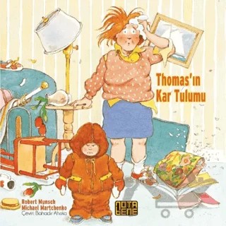Thomas’ın Kar Tulumu – Robert Munsch – Nota Bene Yayınları kitap kapağı