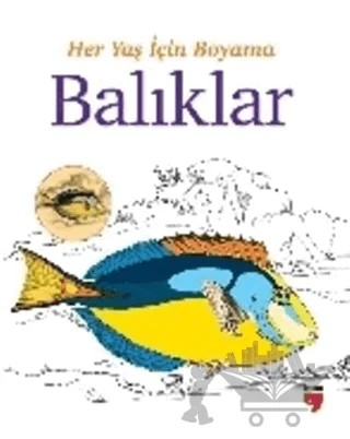 Her Yaş İçin Boyama - Balıklar – Kolektif – EDAM kitap kapağı