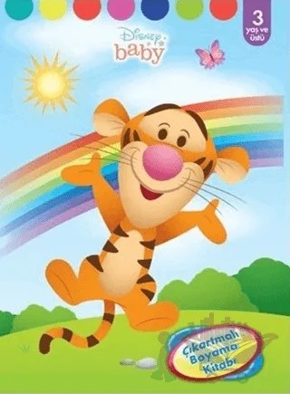 Disney Baby - Çıkartmalı Boyama Kitabı – Kolektif – Doğan Egmont Yayıncılık kitap kapağı