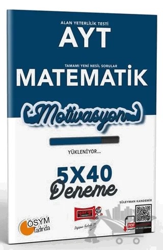 Motivasyon AYT Matematik 5x40 Deneme – Kolektif – Yargı Yayınevi kitap kapağı