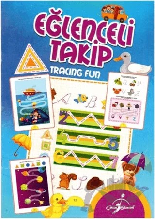 Eğlenceli Takip - Tracing Fun – Kolektif – Çocuk Gezegeni kitap kapağı