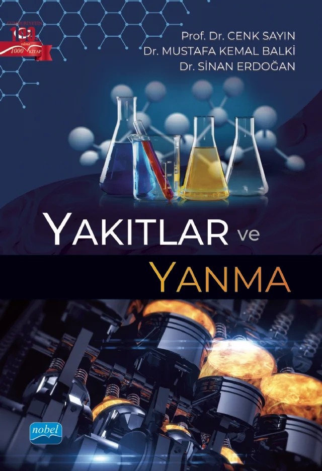 Yakıtlar ve Yanma – Cenk Sayın, Mustafa Kemal Balki, Sinan Erdoğan – Nobel Akademik Yayıncılık kitap kapağı