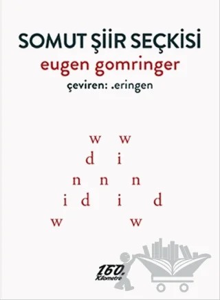 Somut Şiir Seçkisi – Eugen Gomringer – 160. Kilometre Yayınevi kitap kapağı