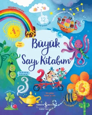 Büyük Sayı Kitabım – Felicity Brooks – İş Bankası Kültür Yayınları kitap kapağı