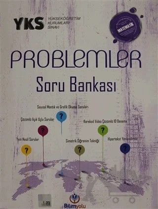YKS Matematik Problemler Soru Bankası – Feyza Burcu Şahin – Bilimyolu Yayıncılık kitap kapağı