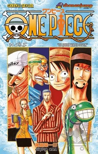One Piece 34. Cilt – Eiiçiro Oda – Gerekli Şeyler Yayıncılık kitap kapağı