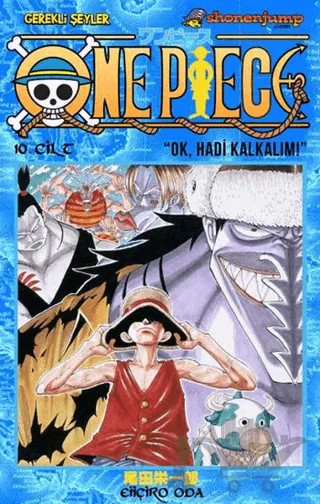 One Piece 10. Cilt – Eiiçiro Oda – Gerekli Şeyler Yayıncılık kitap kapağı