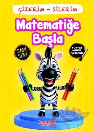 Çizerim Silerim – Matematiğe Başla – Kolektif – Yumurcak Yayınları kitap kapağı