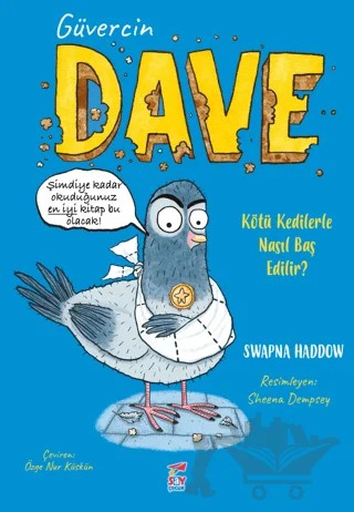 Güvercin Dave 1 – Swapna Haddow – Say Çocuk kitap kapağı