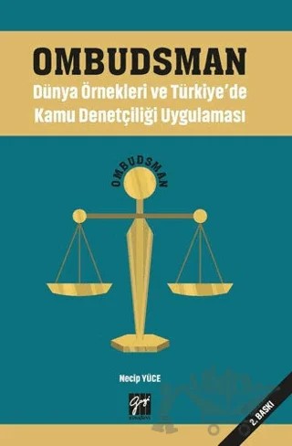 Ombudsman – Necip Yüce – Gazi Kitabevi kitap kapağı