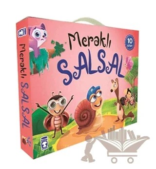 Meraklı Salsal Set (10 Kitap Takım) – Asiye Aslı Aslaner – Timaş Çocuk kitap kapağı