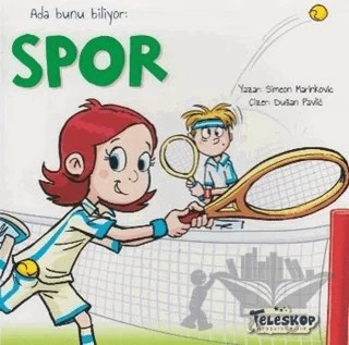 Ada Bunu Biliyor - Spor – Simeon Marinkovic – Teleskop Popüler Bilim kitap kapağı