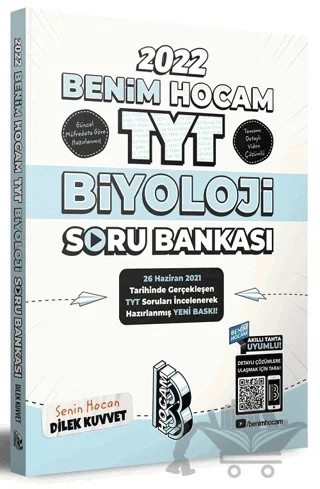 TYT Biyoloji Soru Bankası – Dilek Kuvvet – Benim Hocam Yayınları kitap kapağı