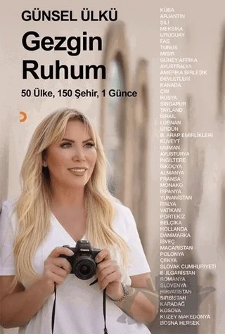 Gezgin Ruhum – Günsel Ülkü – Cinius Yayınları kitap kapağı