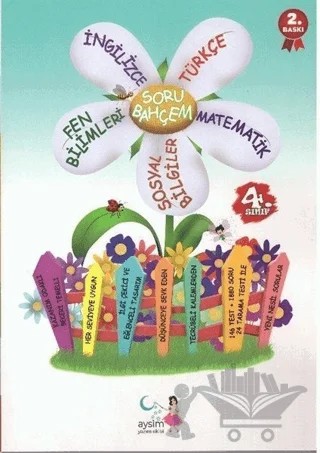 Soru Bahçem 4. Sınıf – Kolektif – Zafer Ofset kitap kapağı