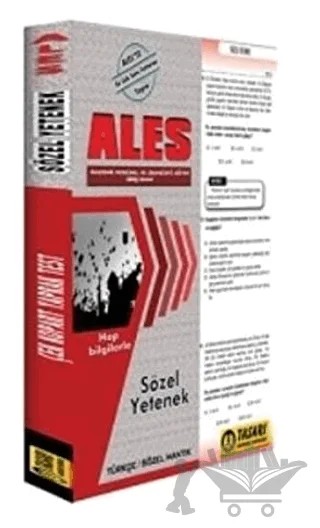 2019 Ales Sözel Yetenek Çek Kopart Test – Kolektif – Tasarı Eğitim Yayınları kitap kapağı