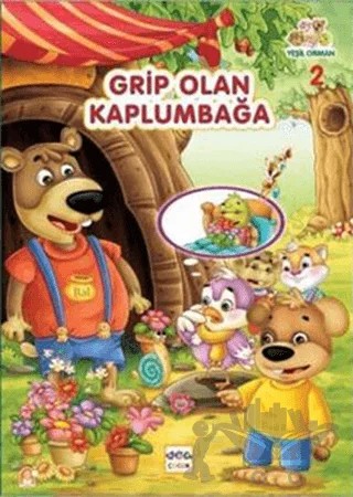 Grip Olan Kaplumbağa – Rita Ziyade – Nar Çocuk kitap kapağı