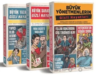 Gizli Hayatlar Seti (3 Kitap) – Robert Schnakenberg, Elizabeth Lunday – Domingo Yayınevi kitap kapağı
