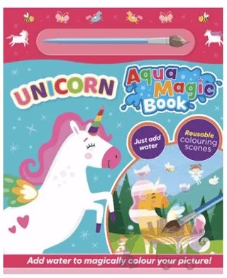 Unicorns Aqua Magic Book – Kolektif – Alligator Books kitap kapağı